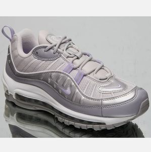 Nike Air Max 98 SE Shiny Silver Women's Vast Grey